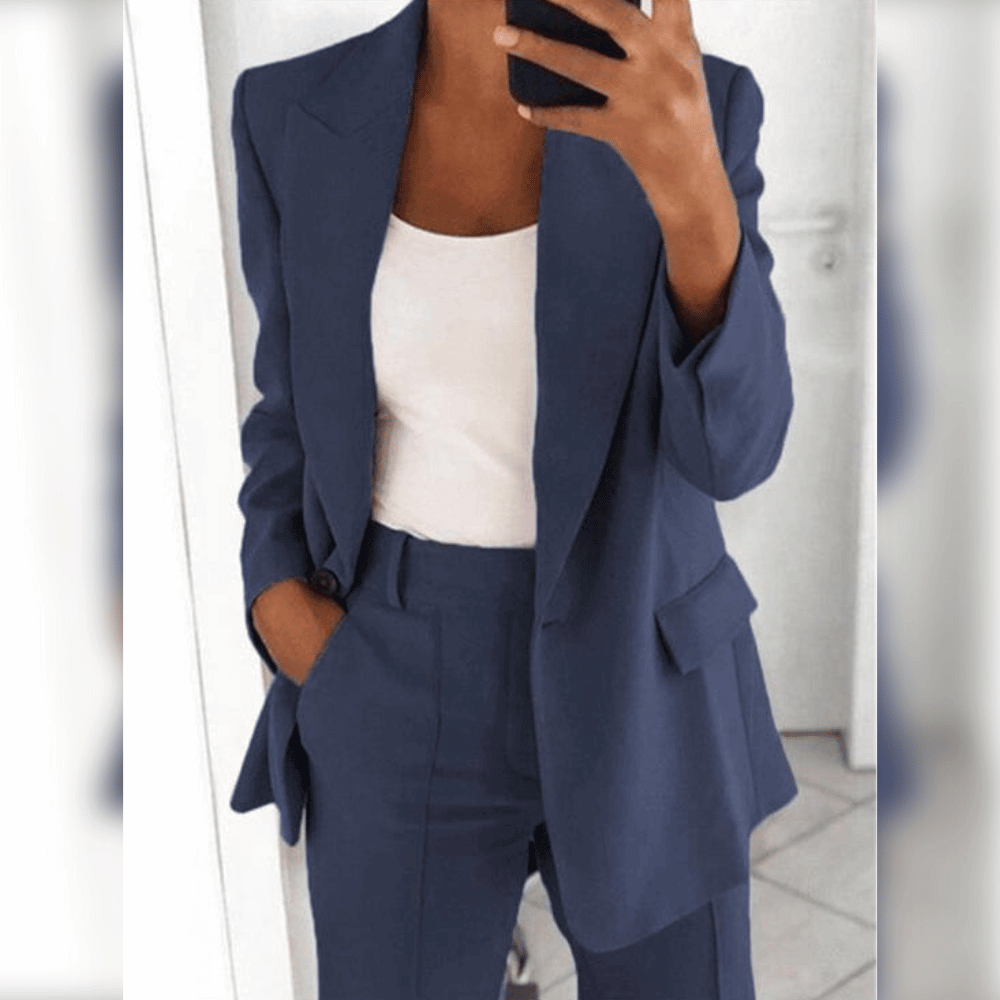 Anzug für Damen | Eleganter Hosenanzug für Business & Freizeit
