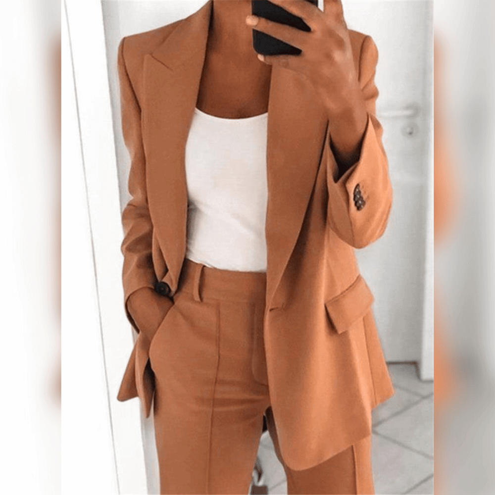 Anzug für Damen | Eleganter Hosenanzug für Business & Freizeit