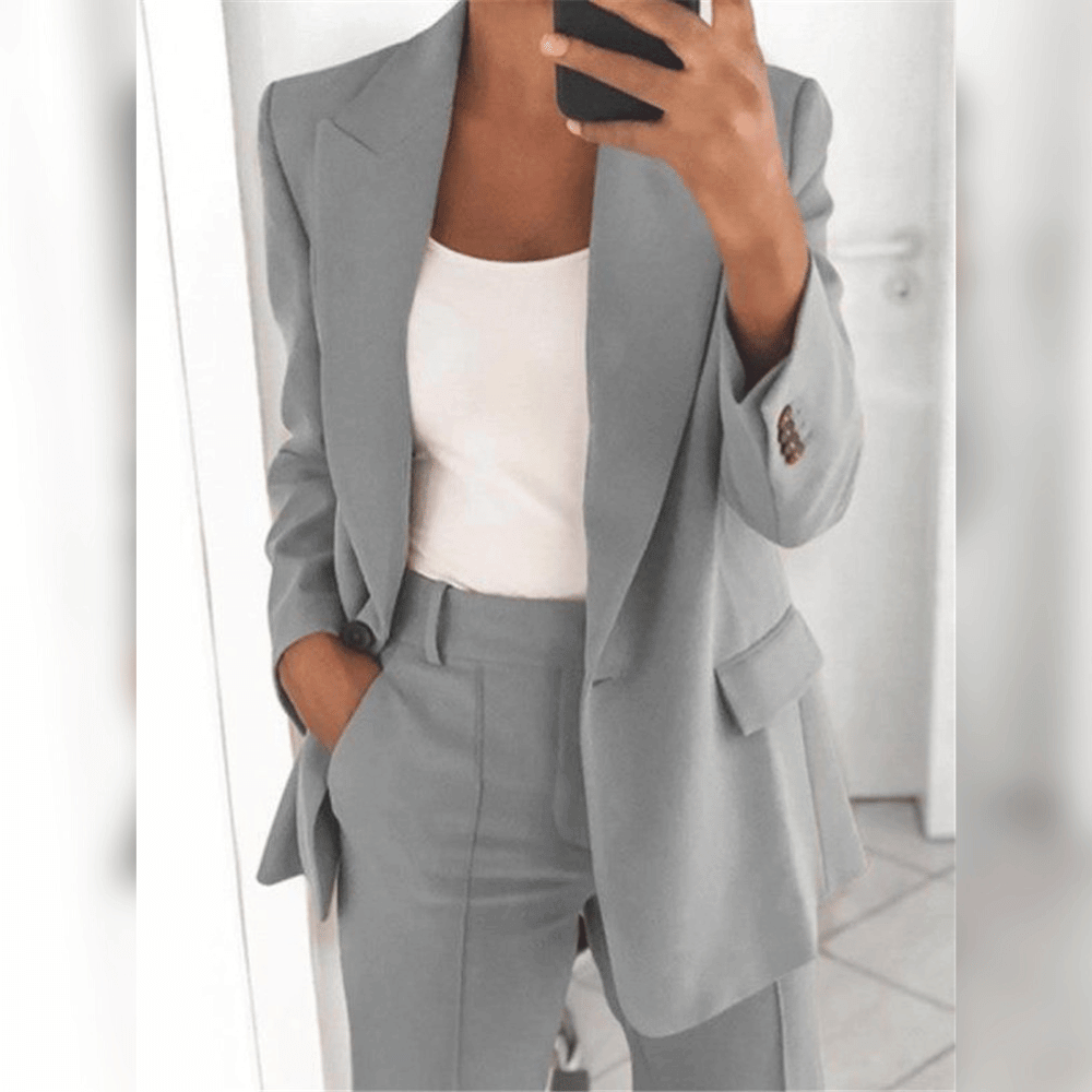 Anzug für Damen | Eleganter Hosenanzug für Business & Freizeit