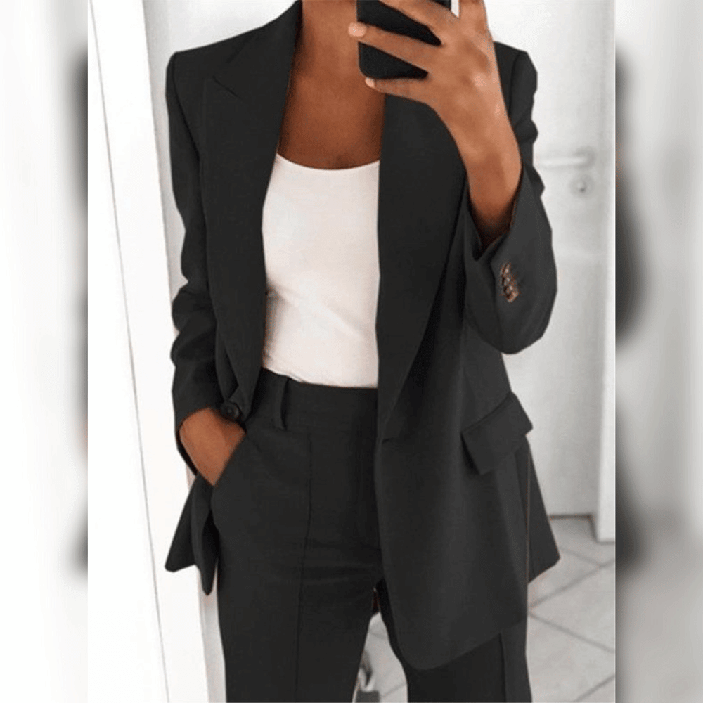 Anzug für Damen | Eleganter Hosenanzug für Business & Freizeit