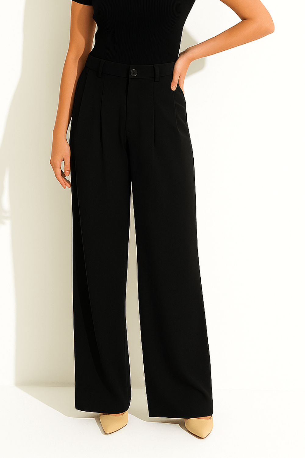 Anzughose Damen | Bundfalten & Elegante Silhouette