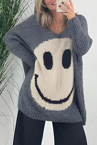 Arabella - Smiley-Pullover für Damen