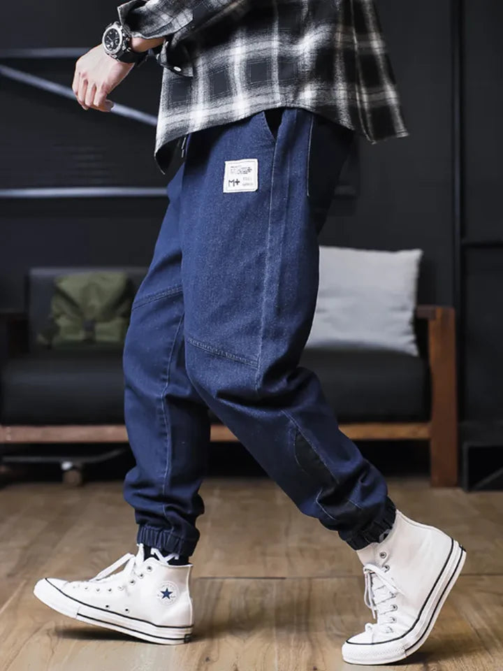 Arthur - Lockere Denim-Jogger-Hose 1