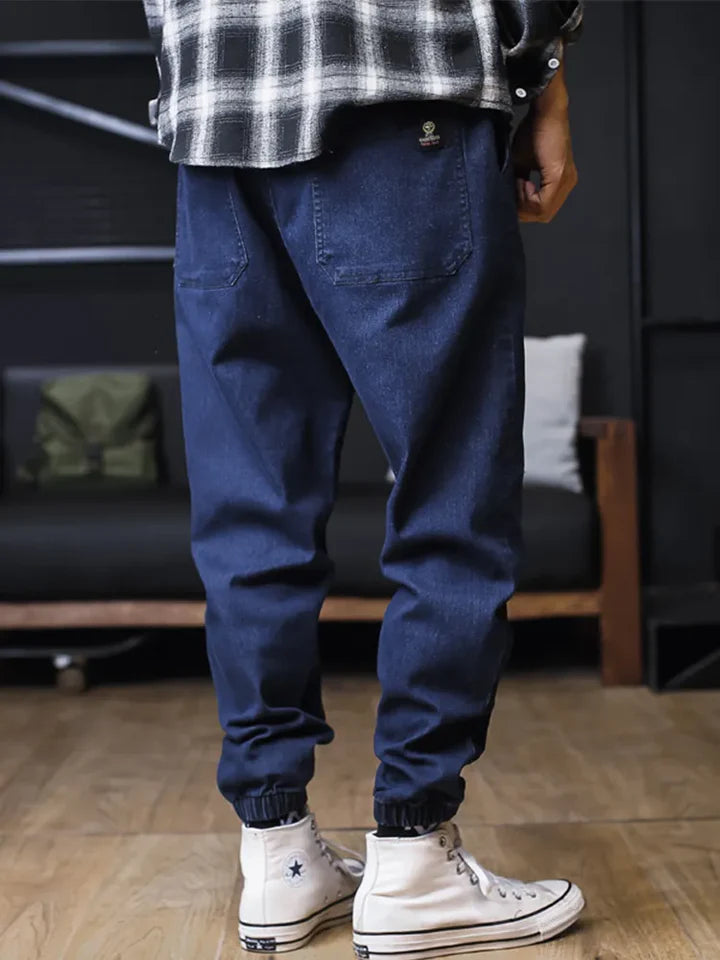 Arthur - Lockere Denim-Jogger-Hose 2