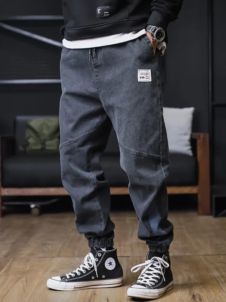 Arthur - Lockere Denim-Jogger-Hose 3