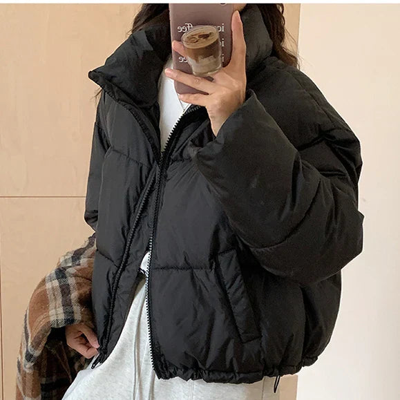 Athena - Kurzer Parka mit Streetwear-Stil