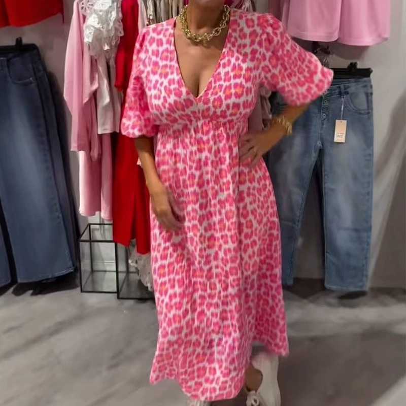 Avenia™ Kleid mit V-Ausschnitt und Print 5