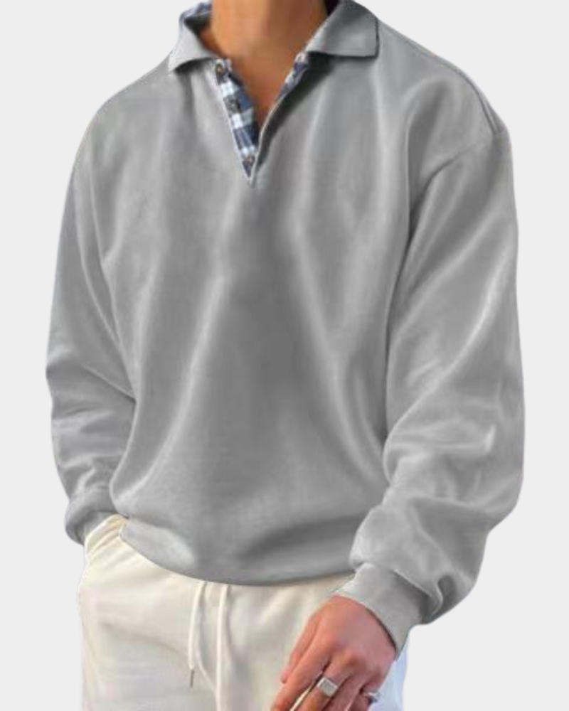 Axiel | Klassischer Komfort-Pullover mit V-Ausschnitt 3