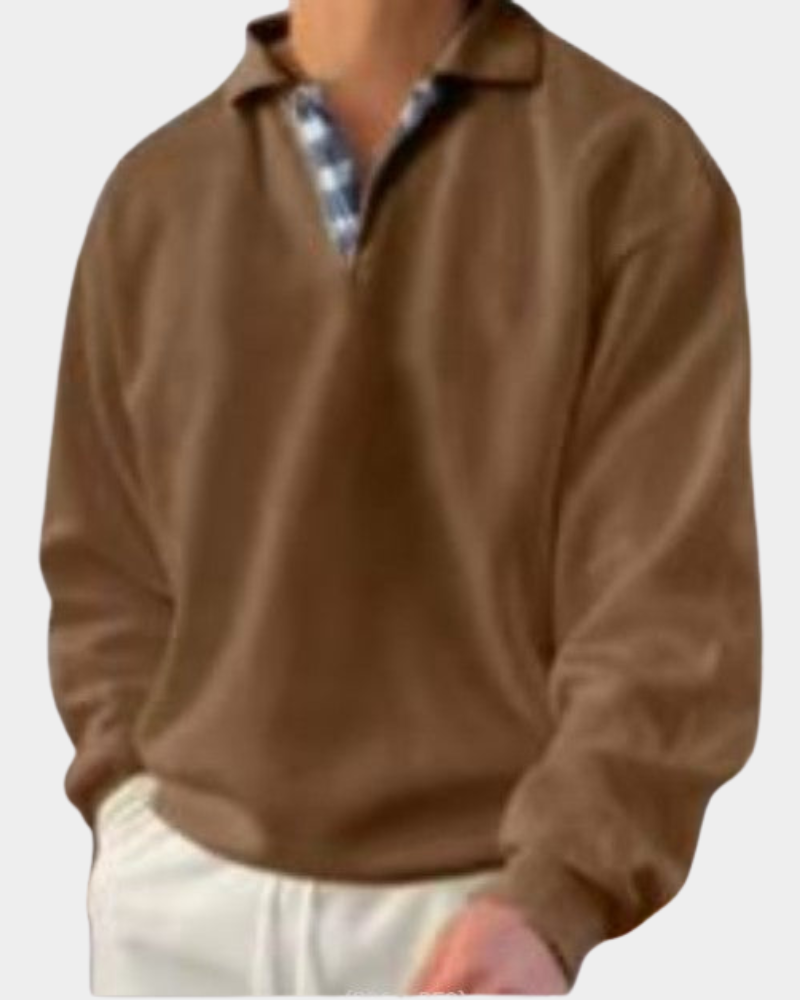 Axiel | Klassischer Komfort-Pullover mit V-Ausschnitt 8