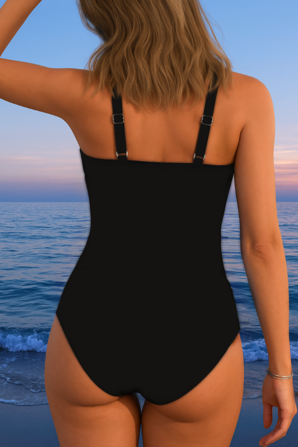 Badeanzug Damen | Wickel-Design & Figurformender Komfort