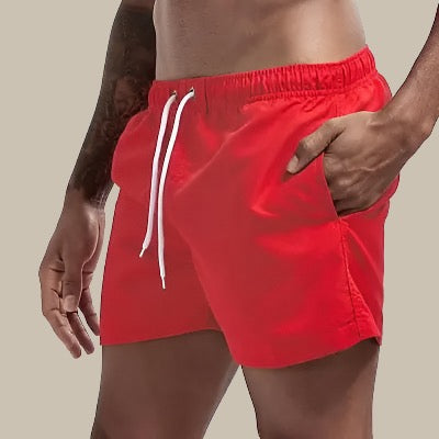 Badeshorts Herren | Schnelltrocknend & Bequemer Elastikbund