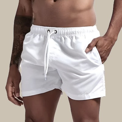 Badeshorts Herren | Schnelltrocknend & Bequemer Elastikbund