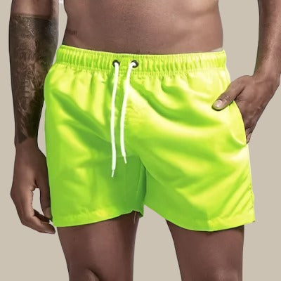 Badeshorts Herren | Schnelltrocknend & Bequemer Elastikbund