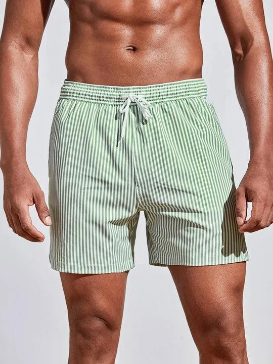 Badeshorts Herren | Schnelltrocknend & Bequemer Kordelbund