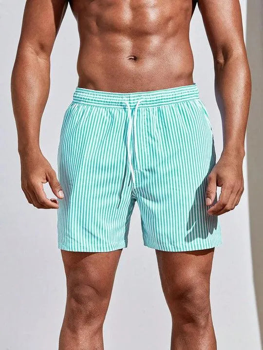 Badeshorts Herren | Schnelltrocknend & Bequemer Kordelbund