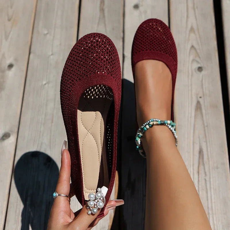 Ballerina Sandalen Damen | Atmungsaktiv & Bequem