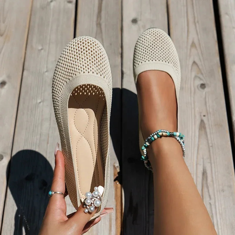 Ballerina Sandalen Damen | Atmungsaktiv & Bequem