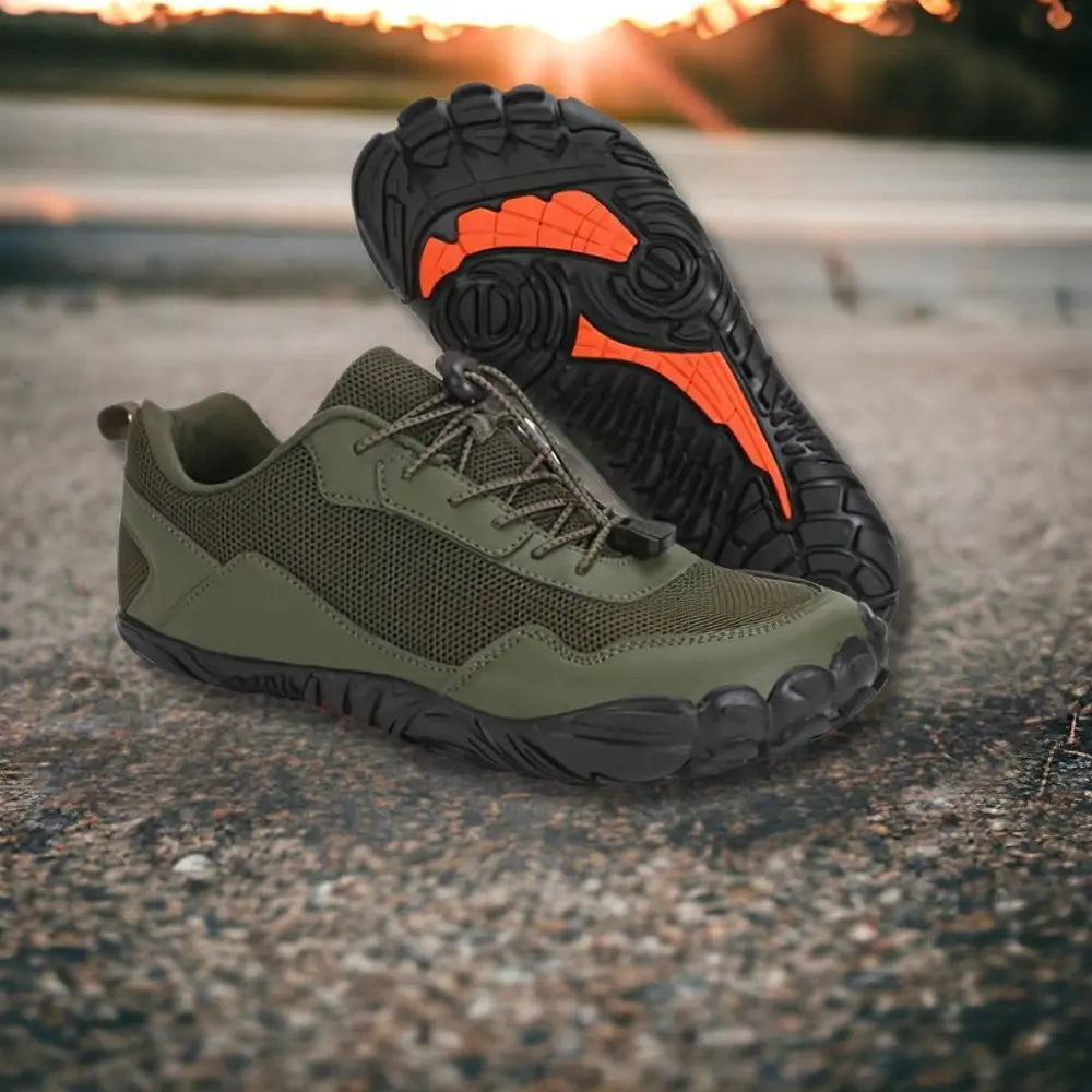 Barfußschuh Herren | Flexibler Outdoor-Sneaker & Griffige Profilsohle