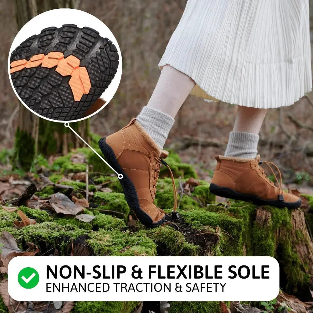 Barfußschuh Herren | Minimalistische Knöchelstiefel-Silhouette & Sicherer Grip