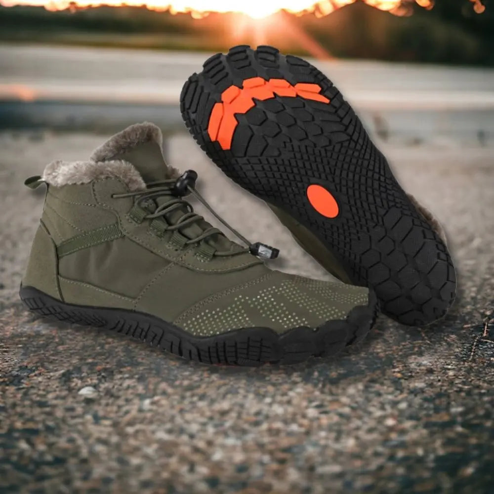Barfußschuh Herren | Minimalistische Knöchelstiefel-Silhouette & Sicherer Grip