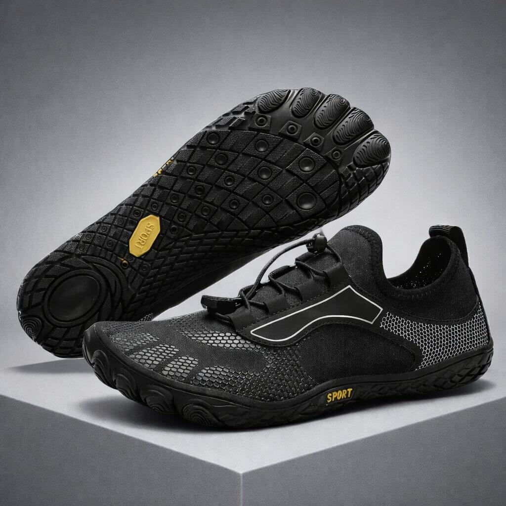 Barfußschuhe Wasserfest Herren | Schnellverschluss & Flexibler Grip
