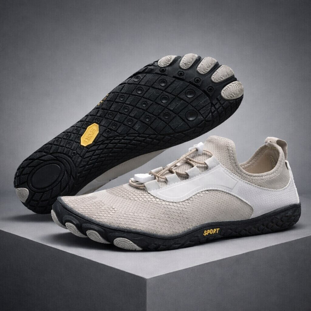 Barfußschuhe Wasserfest Herren | Schnellverschluss & Flexibler Grip