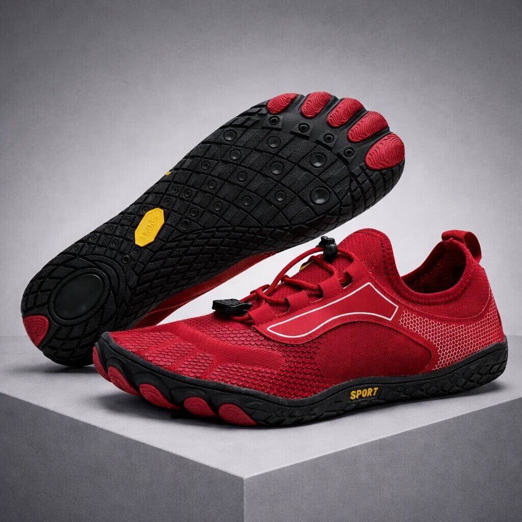 Barfußschuhe Wasserfest Herren | Schnellverschluss & Flexibler Grip