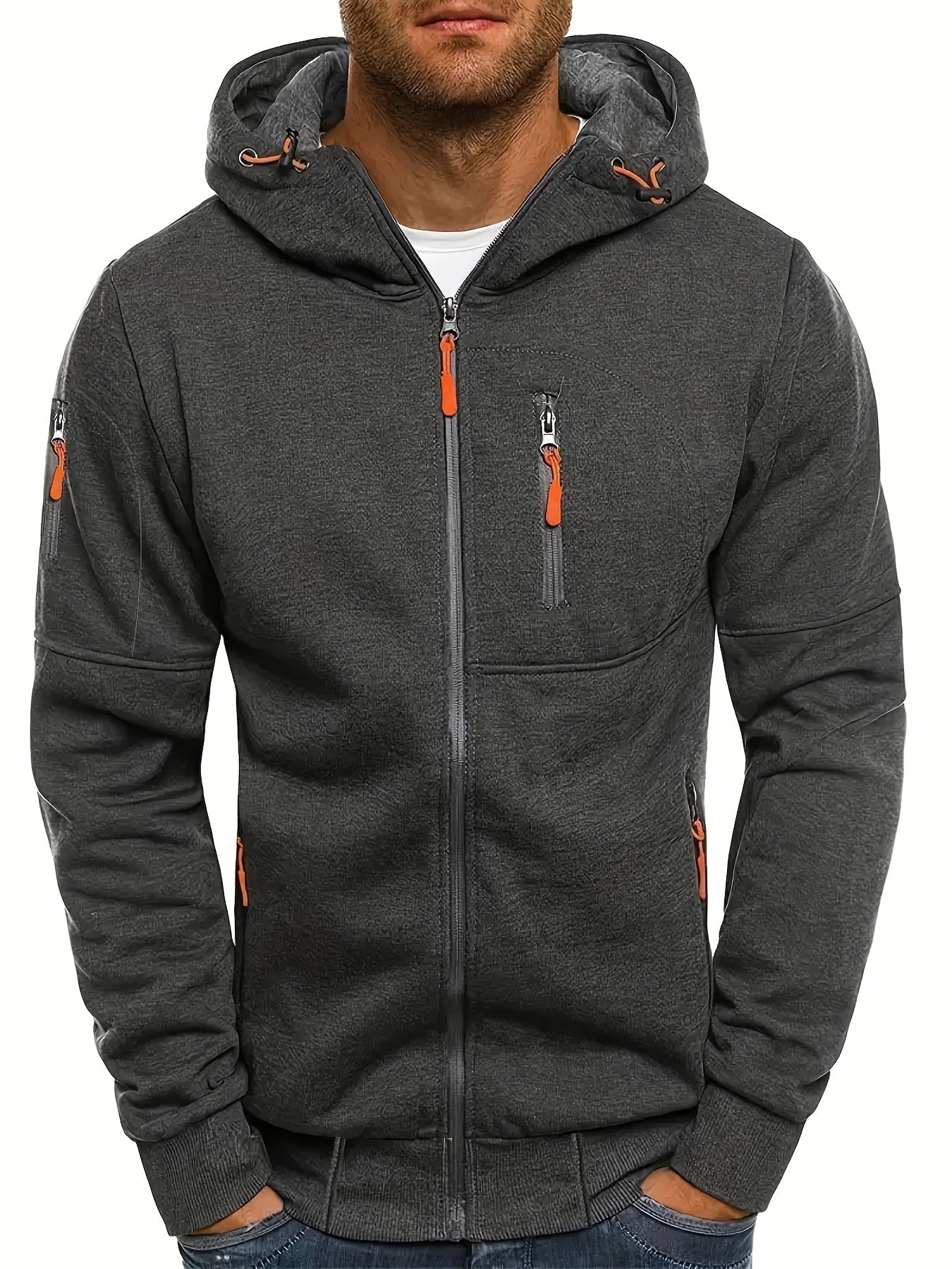 Ben | Sportlicher Kapuzenpullover mit Reißverschluss 5