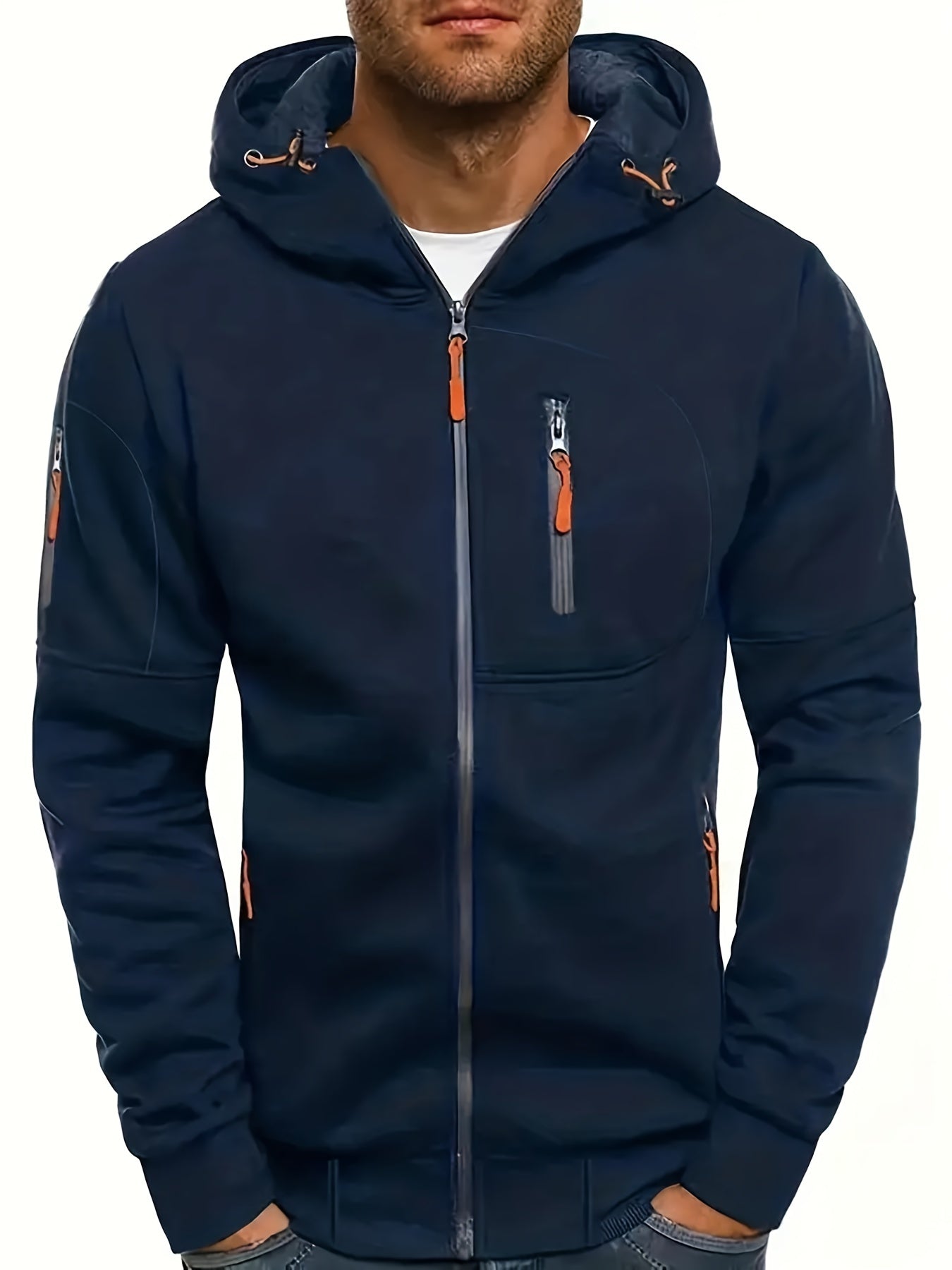 Ben | Sportlicher Kapuzenpullover mit Reißverschluss 8