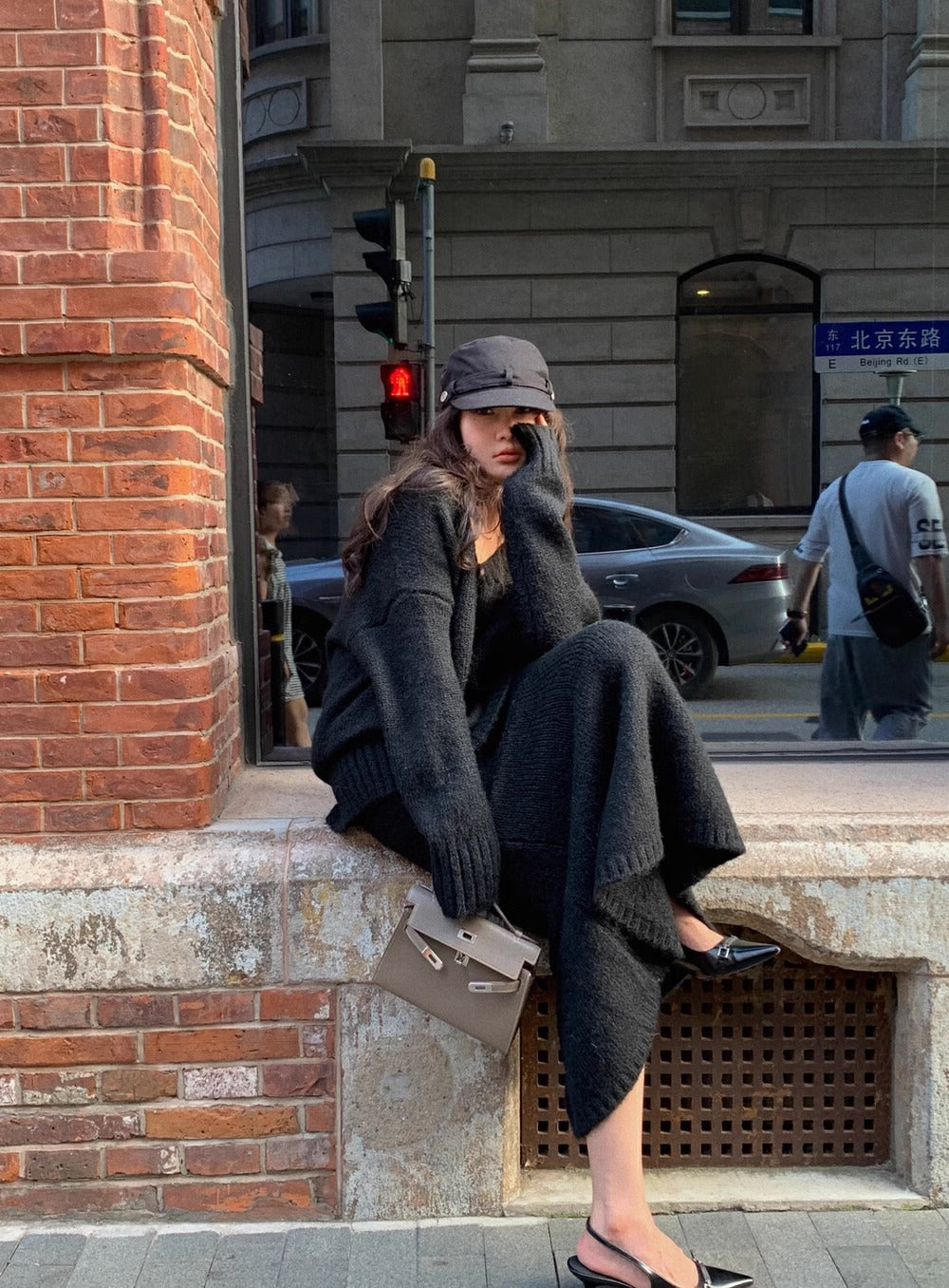 Benedetta - Strickpullover & Rock-Set