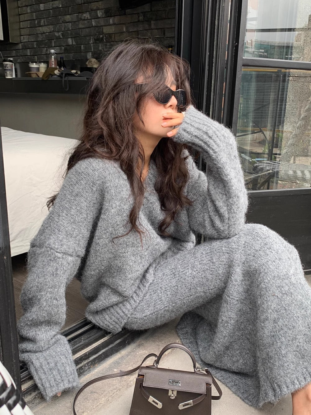 Benedetta - Strickpullover & Rock-Set