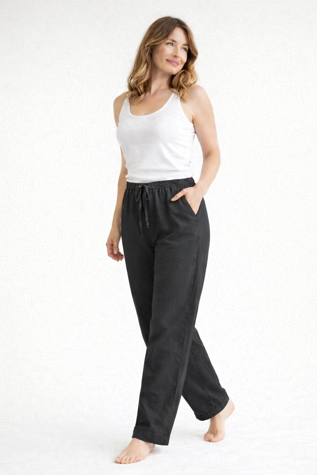 Bequeme Hose Damen | Elastikbund & Bewegungsfreiheit