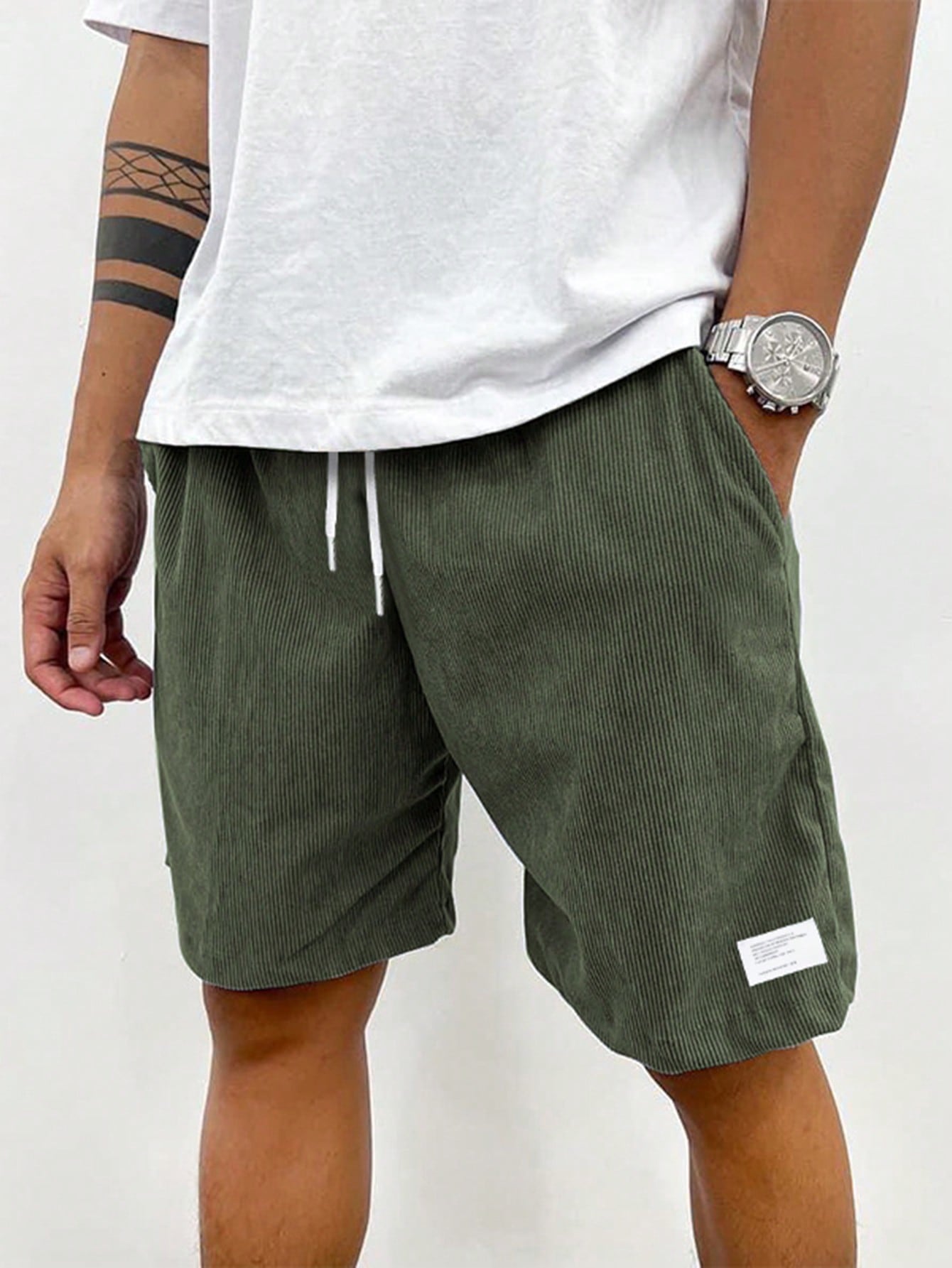 Bettina | Herren Sommer Lässige Shorts Mit Kordelzug 0