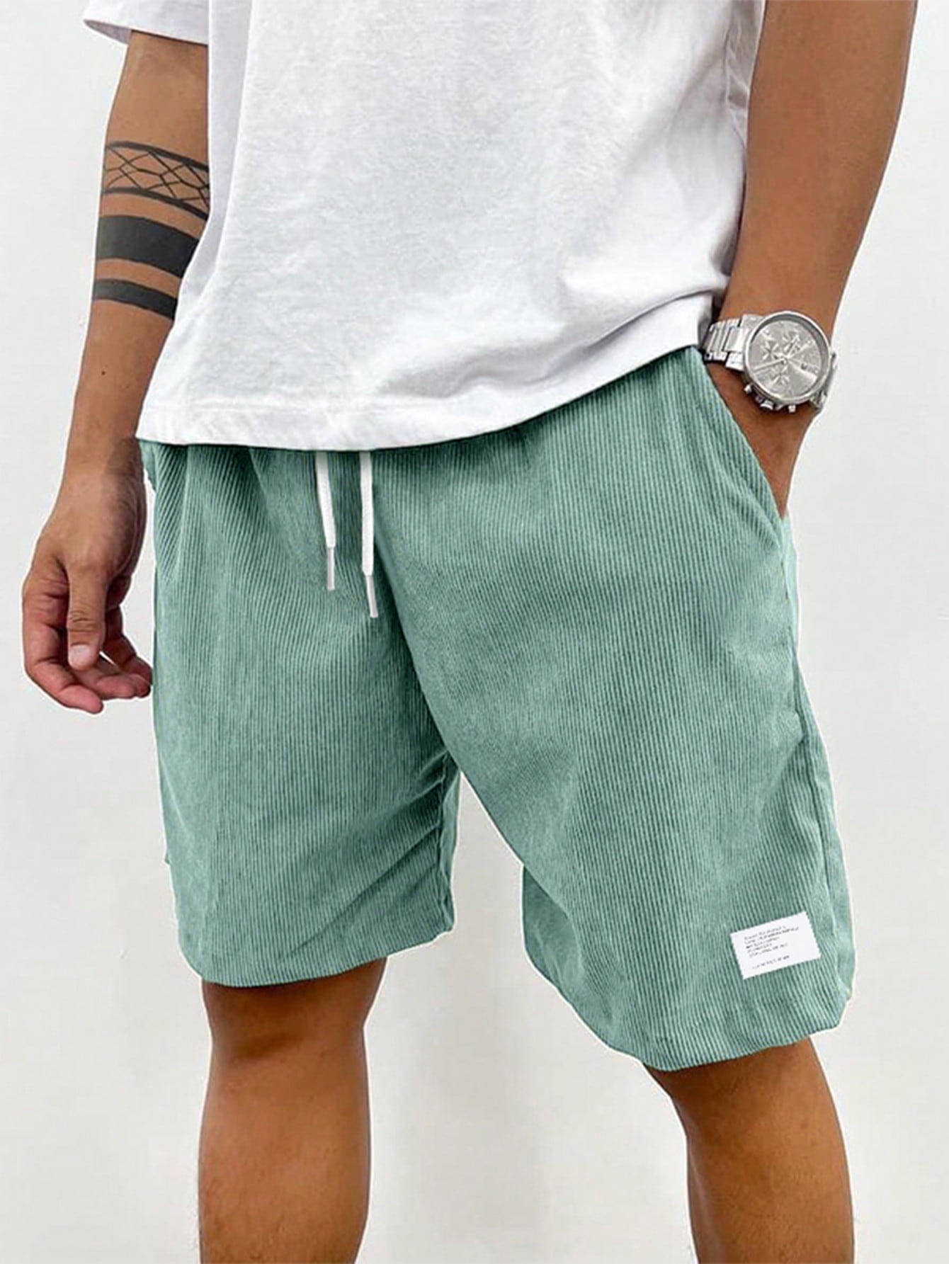Bettina | Herren Sommer Lässige Shorts Mit Kordelzug 5