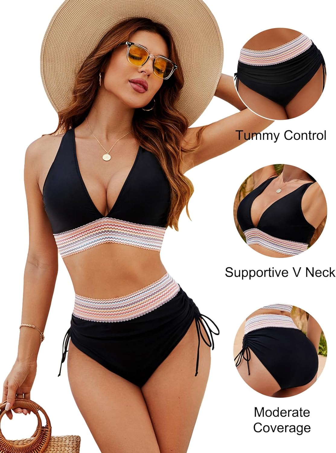 Bikini Damen | High Waist & Figurbetont
