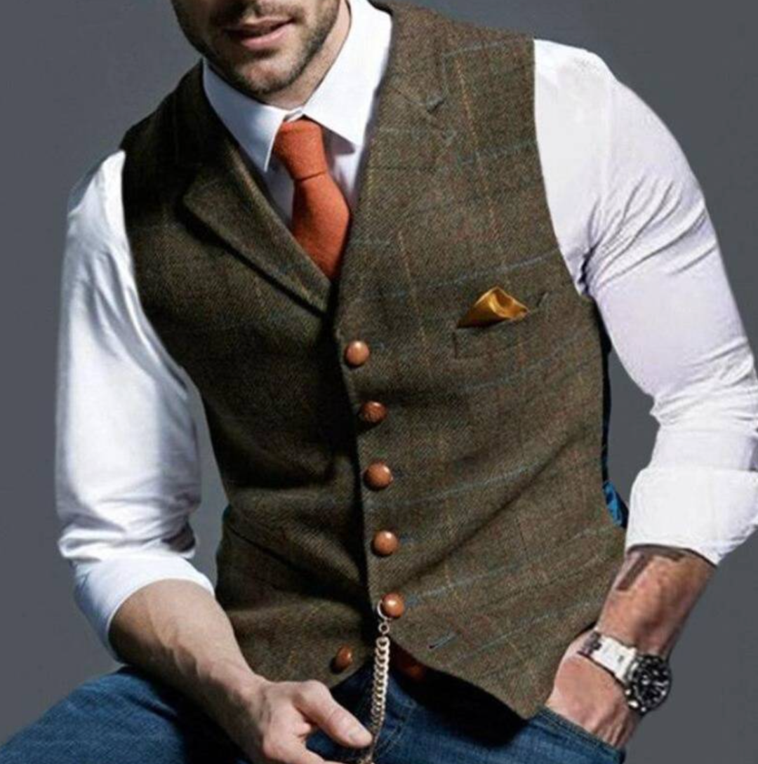 Knopfweste Herren | Schlanke Silhouette & Komfort 7