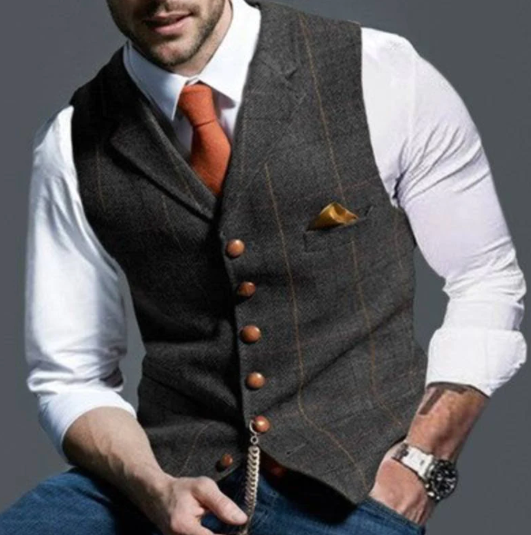 Knopfweste Herren | Schlanke Silhouette & Komfort 8