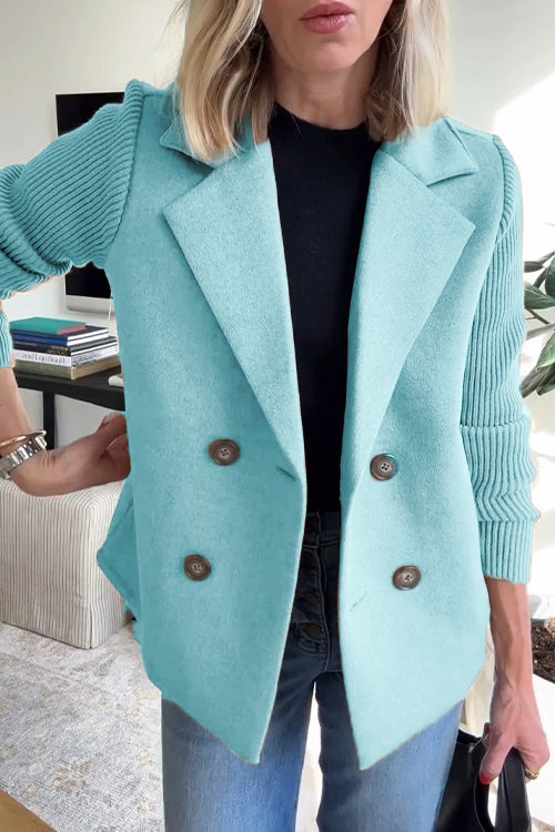 Amelia™ | Schicker Blazer mit Strickärmeln 9