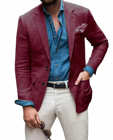 Blazer Herren | Eleganter Schnitt & Knitterarm