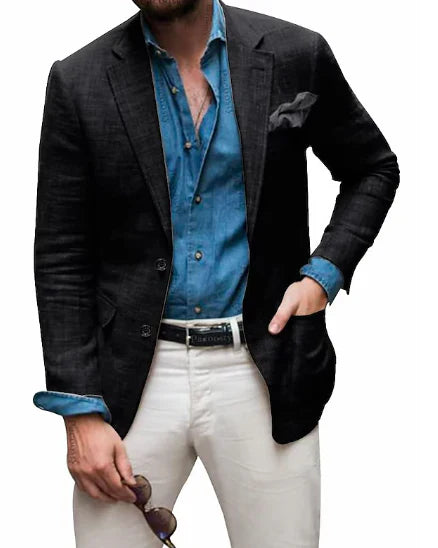 Blazer Herren | Eleganter Schnitt & Knitterarm