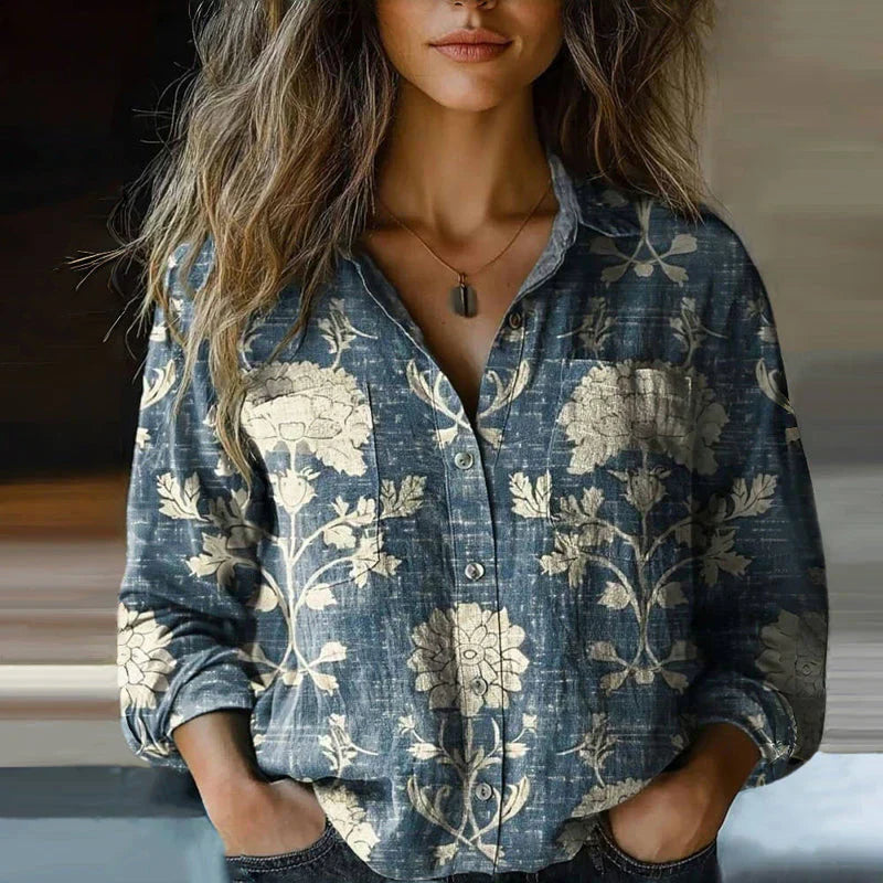 Boho Bluse Damen | Muster-Design & Lässiger Komfort