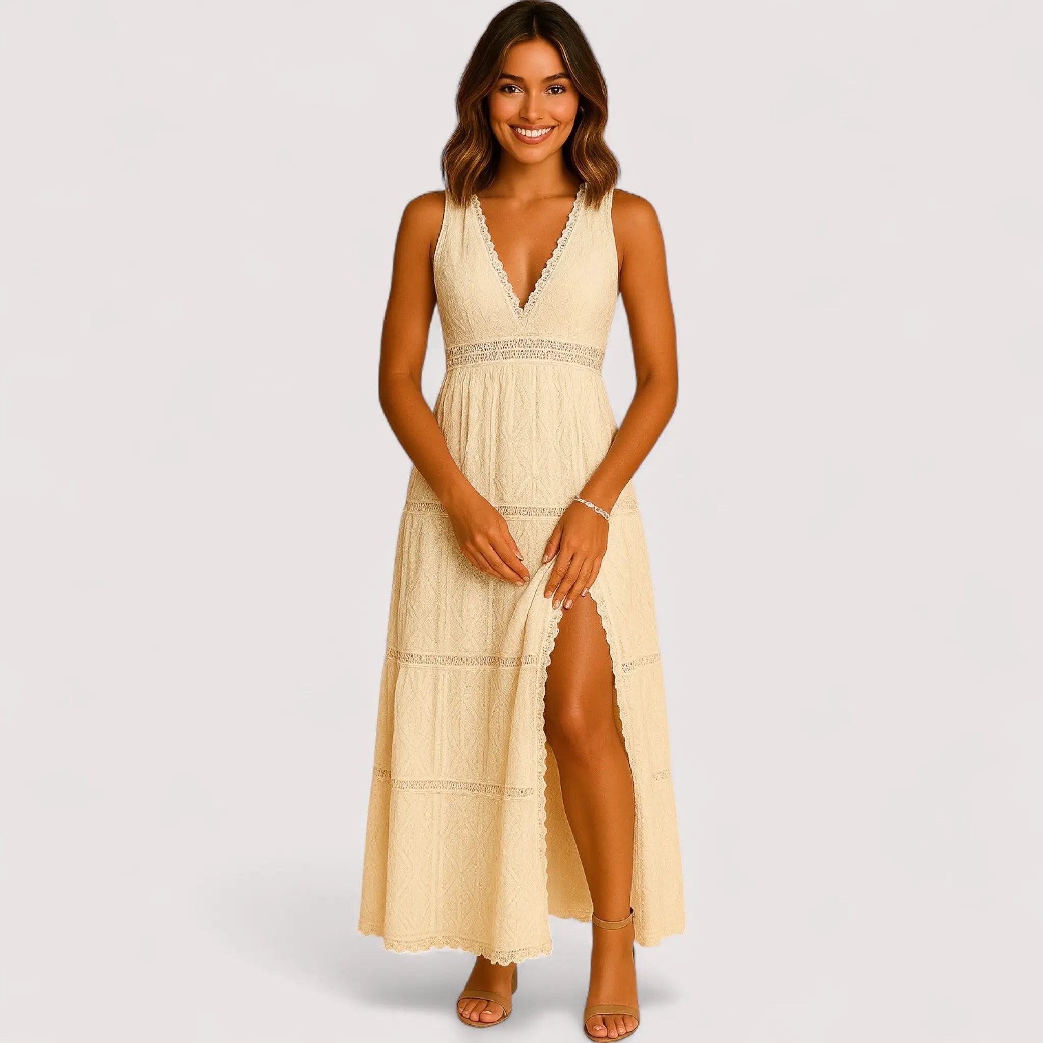 Una™ | Boho Breeze Kleid 0
