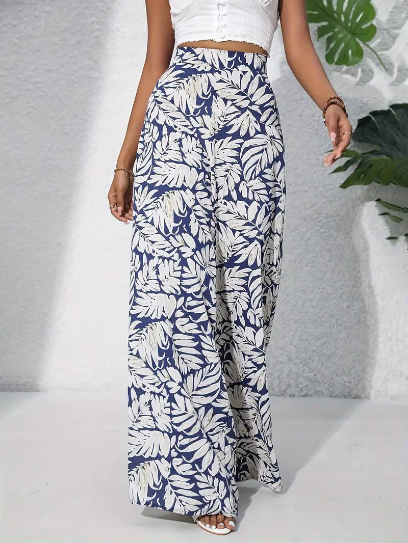 Bold Print Trousers 5