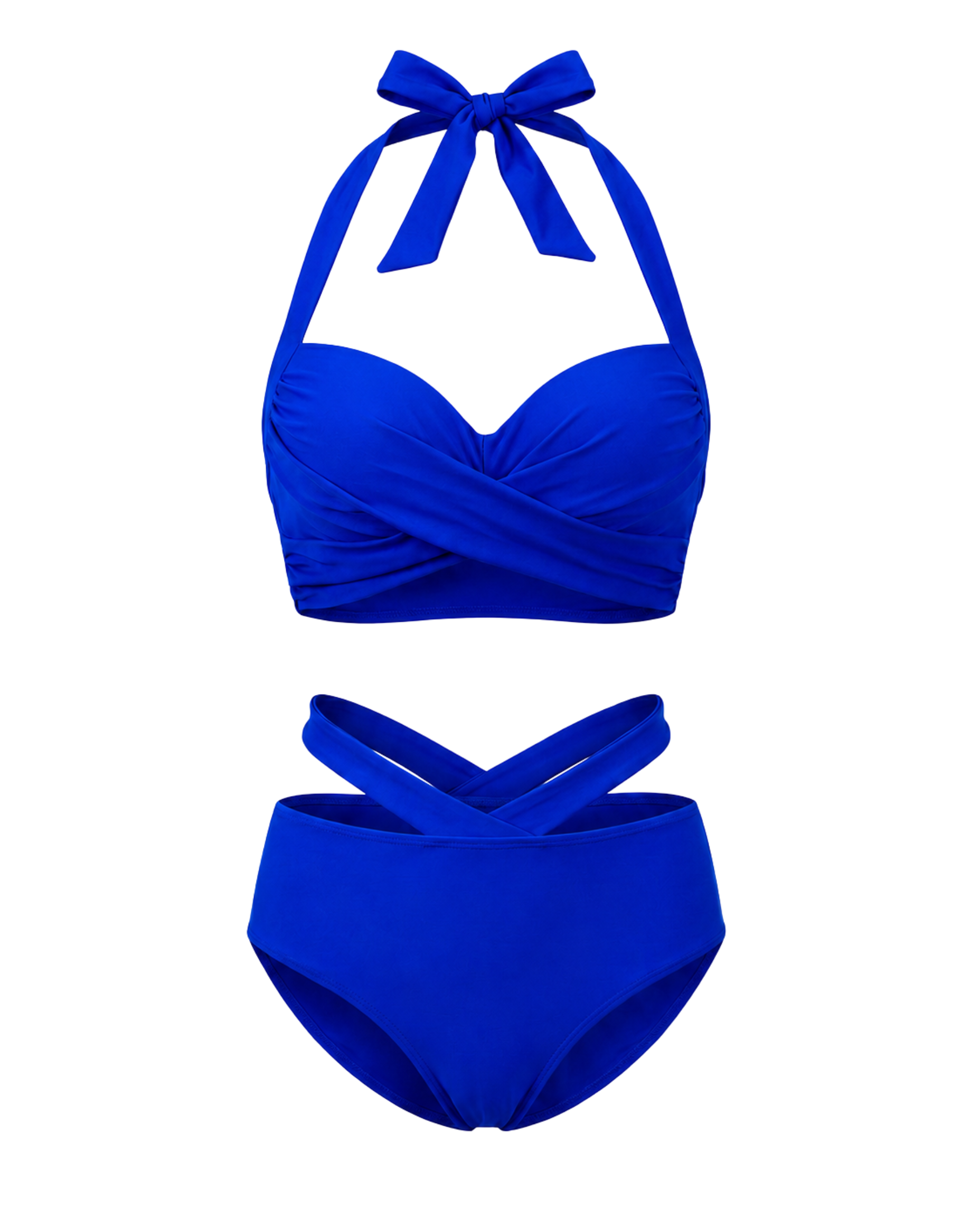 Bow Wrap Halter Bikini 6
