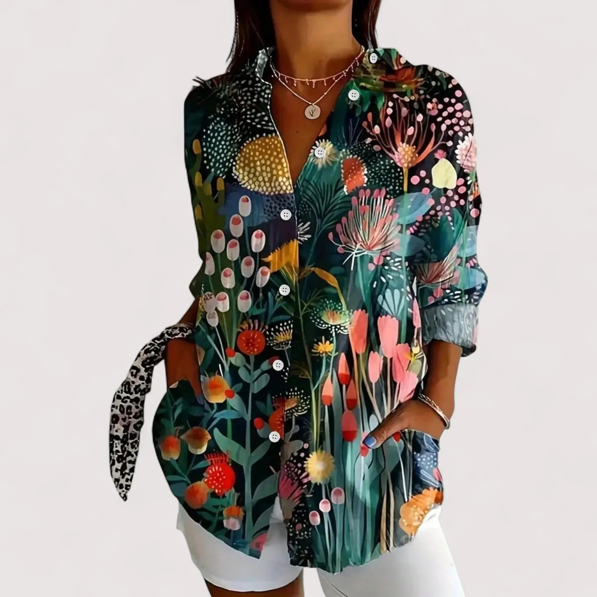 Annika™ | Bunte Bluse mit Print 2