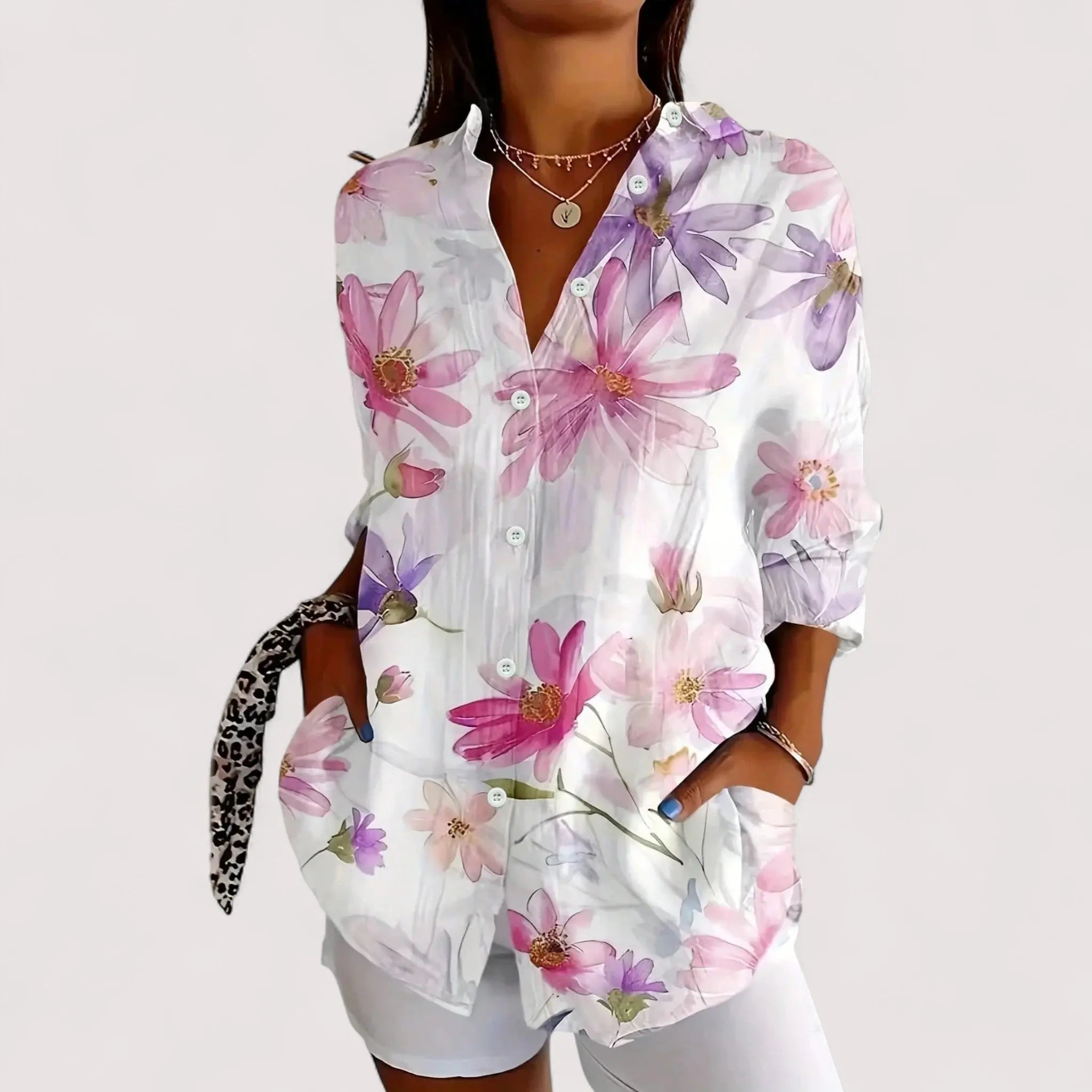 Annika™ | Bunte Bluse mit Print 3