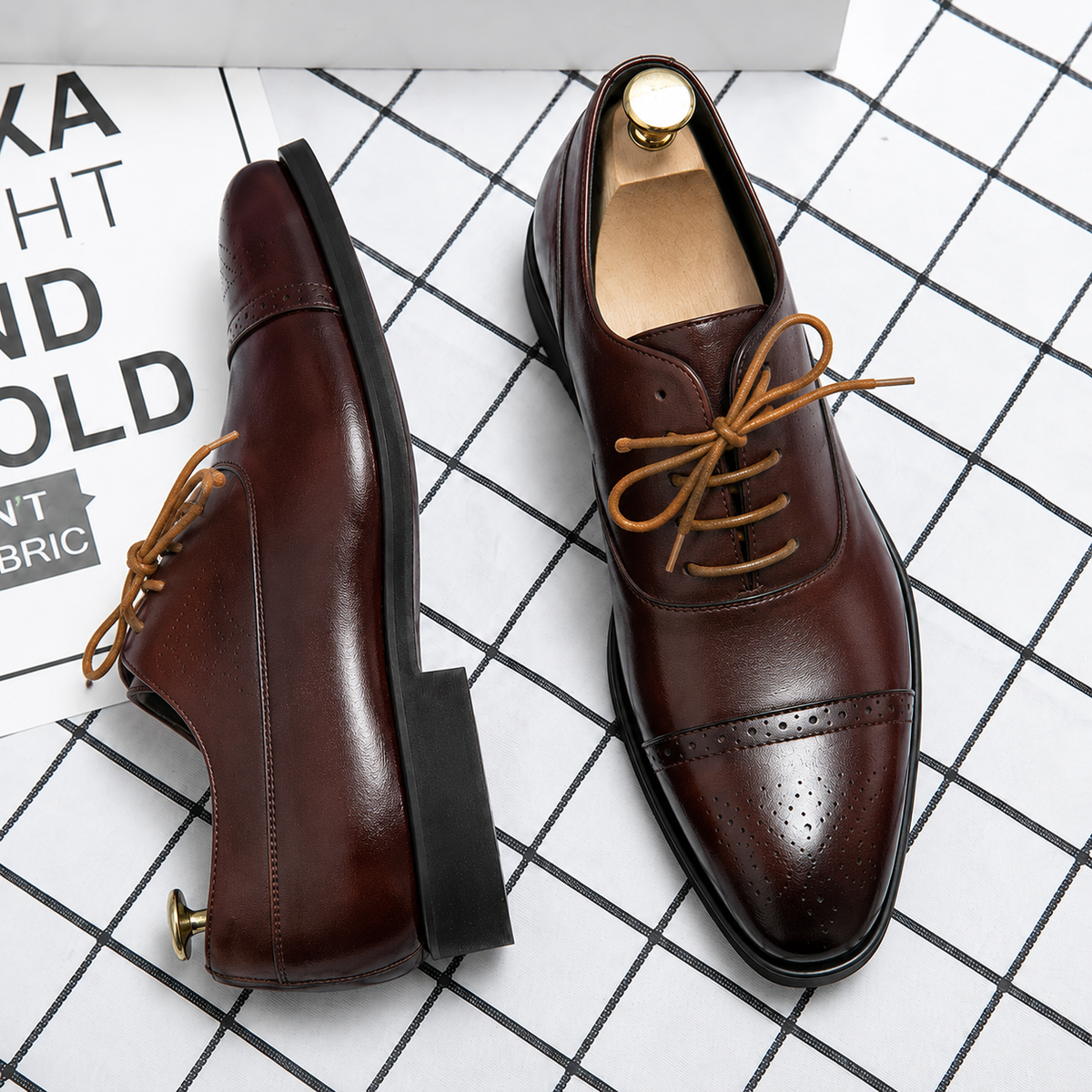 Business Schuhe Herren | Klassisches Brogue Design