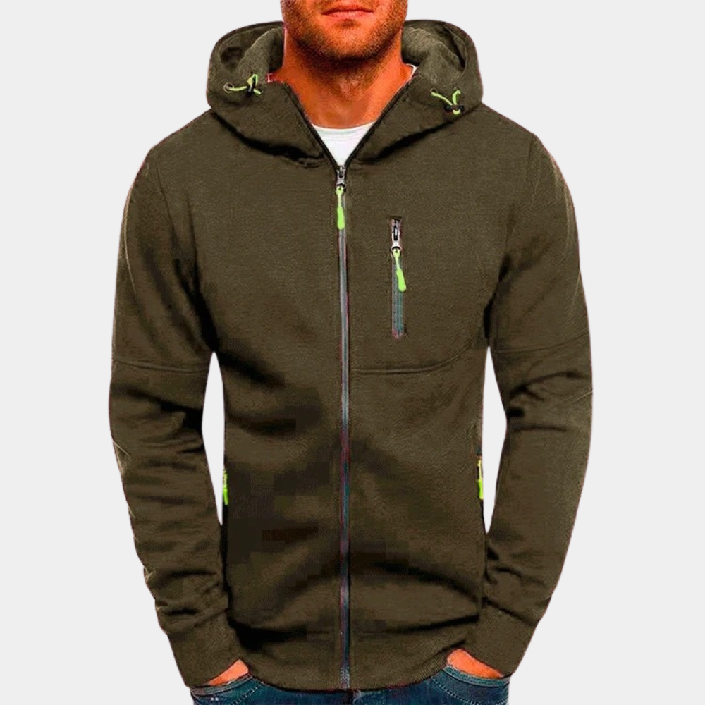 Hoodie Herren | Reißverschluss & Lässige Passform 10