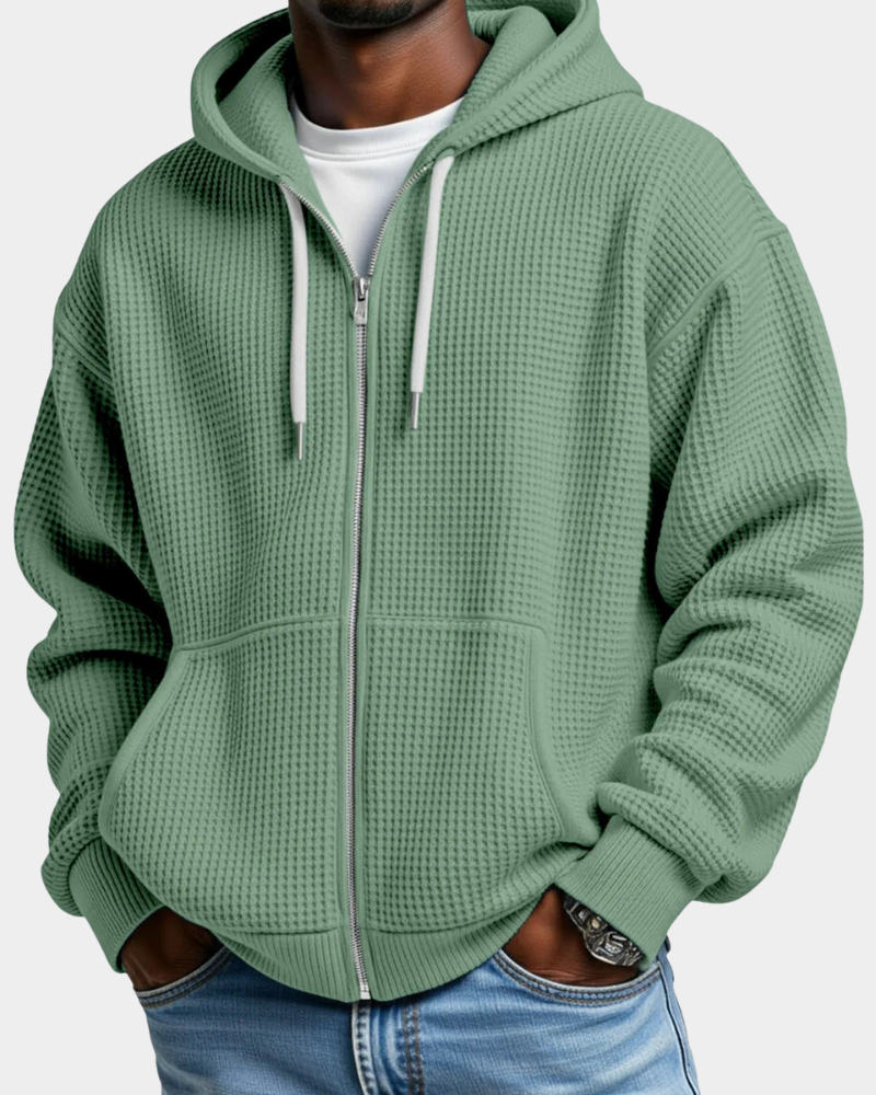 Carl | Komfort-Hoodie mit Reißverschluss 8