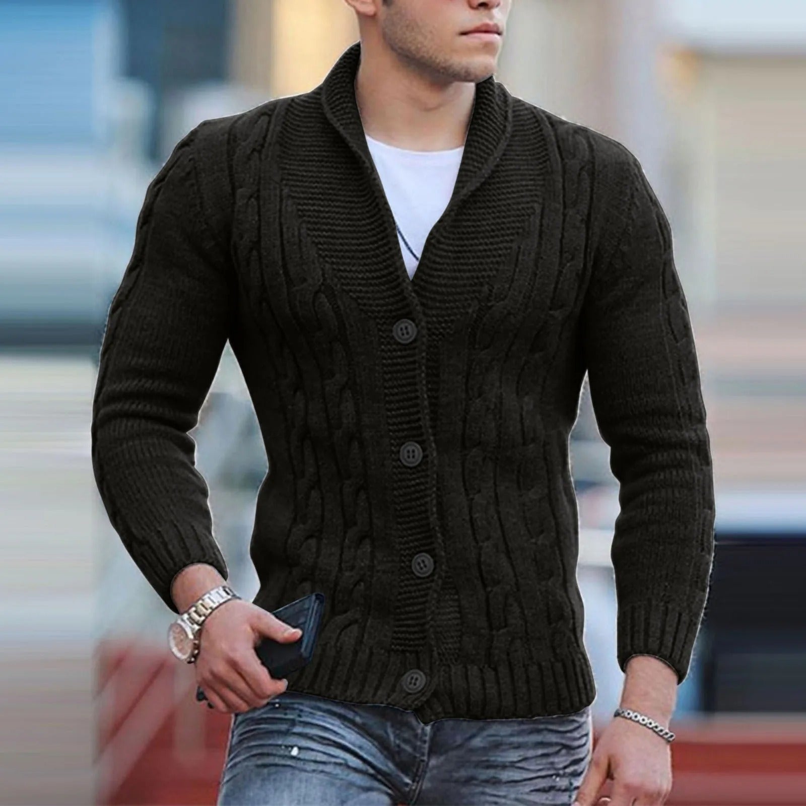 Carlos - Winterlicher Strickpullover 1